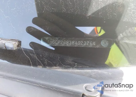 2008 Honda Accord 2.4 Ex-L from USA, damaged, VIN 1HGCP26838A023264